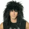 Rock Star 80's Wig (Black) Adult 2 Rock Star 80's Wig (Black) Adult -Classic Horror Store 10558