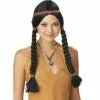 Indian Maiden (Black) Wig 2 Indian Maiden (Black) Wig -Classic Horror Store 20610