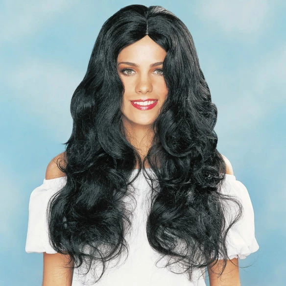 Sultry Deluxe Adult Wig (Black) 3 Sultry Deluxe Adult Wig (Black)