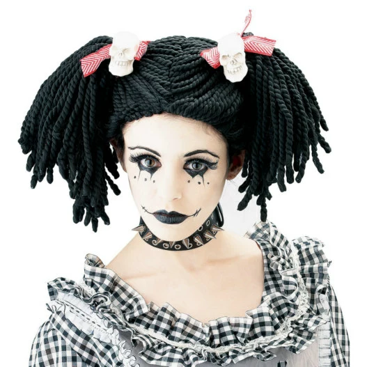 Gothic Rag Doll Wig Teen 3 Gothic Rag Doll Wig Teen