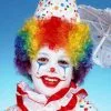 Child's Rainbow Clown Wig -Classic Horror Store 27077