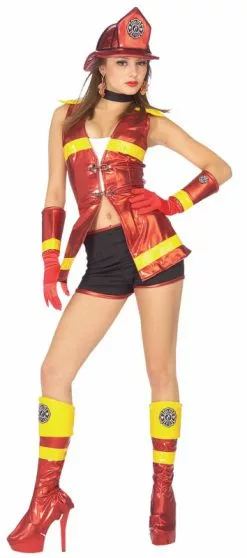 Sexy Fire Girl Adult Costume
