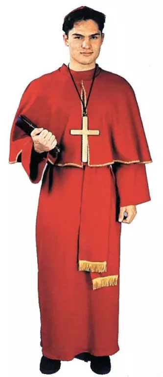 Cardinal Adult Costume 3 Cardinal Adult Costume