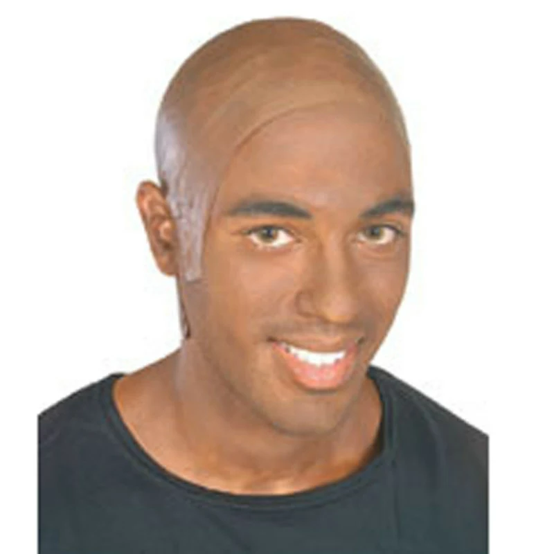 Latex Dark Bald Head 3 Latex Dark Bald Head