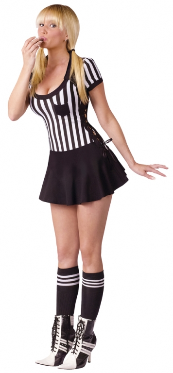 Racy Referee Adult Costume 3 Racy Referee Adult Costume