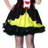 Queen Of Hearts Plus Adult Costume -Classic Horror Store 38975
