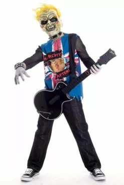 Zombie Icons Punk Rawk Child Costume 4-6