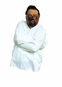 Strait Jacket W/ Restraint Mask Set Adult Costume