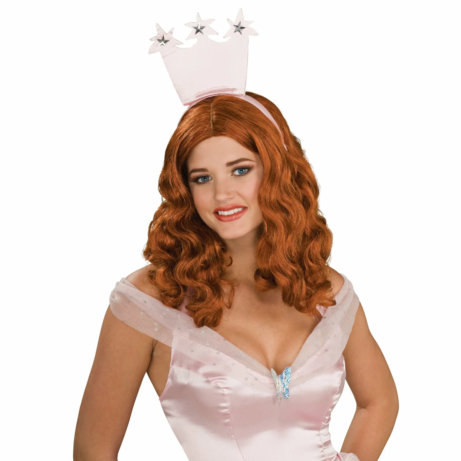 Wizard Of Oz Deluxe Glinda Wig Adult 3 Wizard Of Oz Deluxe Glinda Wig Adult