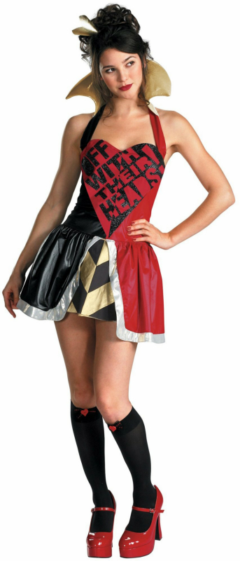Alice In Wonderland Queen Of Hearts Adult Costume 3 Alice In Wonderland Queen Of Hearts Adult Costume
