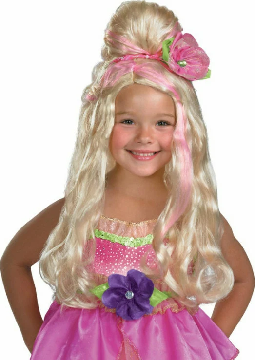 Barbie Thumbelina Child Wig 3 Barbie Thumbelina Child Wig
