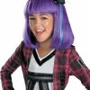 Hannah Montana Lola (Purple) Child Wig 2 Hannah Montana Lola (Purple) Child Wig -Classic Horror Store 60641