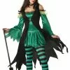Emerald Witch Adult Costume 2 Emerald Witch Adult Costume -Classic Horror Store 61149