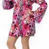 Feelin' Groovy Adult Plus Costume -Classic Horror Store 61448