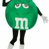 M&Ms Green Poncho Adult Costume -Classic Horror Store 61787