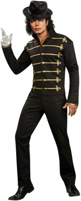 Michael Jackson Military Printed Jacket Adult Costume 3 Michael Jackson Military Printed Jacket Adult Costume
