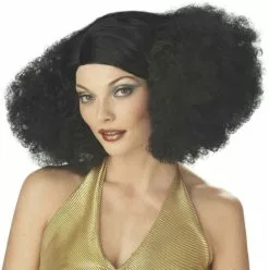 Disco Sensation (Black) Adult Wig