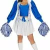 Dallas Cowboys Cheerleader Adult Plus Costume 2 Dallas Cowboys Cheerleader Adult Plus Costume -Classic Horror Store 69351