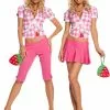 Strawberry Sweetie Adult Costume -Classic Horror Store 70002