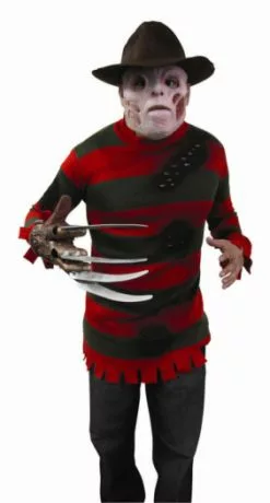 A Nightmare On Elm Street Deluxe Freddy Krueger Sweater Pre-Teen