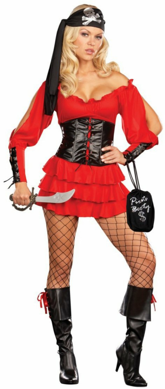 Sexy Pirate Wench Adult Costume 3 Sexy Pirate Wench Adult Costume