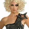 Lady Gaga Curly Blonde Adult Wig 2 Lady Gaga Curly Blonde Adult Wig -Classic Horror Store 70923
