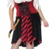 Crimson Pirate Adult Plus Costume -Classic Horror Store 800071