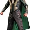 Thor Movie - Loki Deluxe Adult Costume 1 Thor Movie - Loki Deluxe Adult Costume -Classic Horror Store 800303