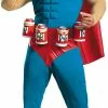 The Simpsons - Duffman Classic Muscle Adult Costume 1 The Simpsons - Duffman Classic Muscle Adult Costume -Classic Horror Store 800320