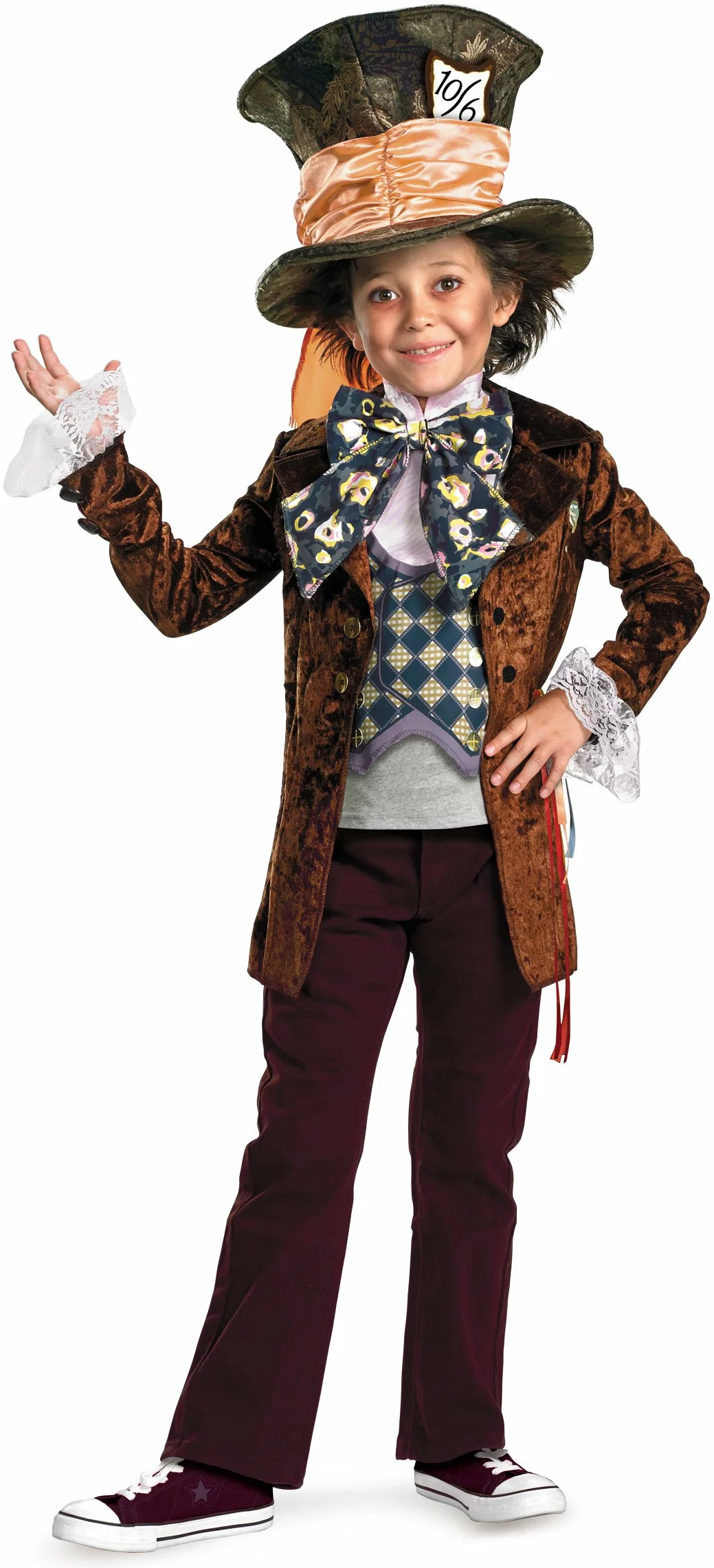 Alice In Wonderland Movie - Mad Hatter Child Costume 3 Alice In Wonderland Movie - Mad Hatter Child Costume