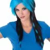 Blue Raccoon Tail Adult Wig -Classic Horror Store 800558