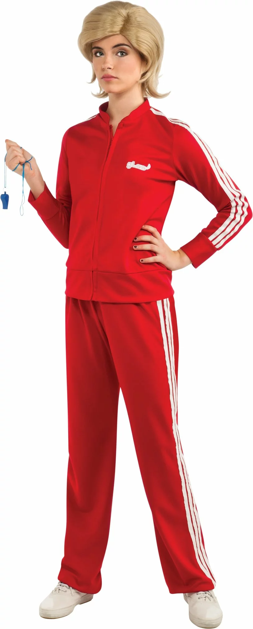 Glee - Sue Track Suit (Red) Adult Costume 3 Glee - Sue Track Suit (Red) Adult Costume
