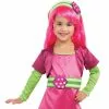 Strawberry Shortcake - Raspberry Tart Wig (Child) 2 Strawberry Shortcake - Raspberry Tart Wig (Child) -Classic Horror Store 801244