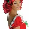 Strawberry Shortcake - Deluxe Strawberry Shortcake Wig (Adult) -Classic Horror Store 801311