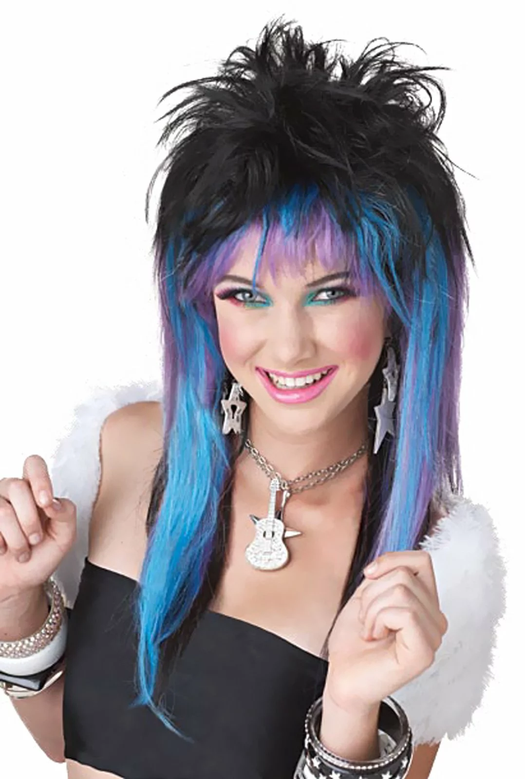Rave Candy Adult Wig 3 Rave Candy Adult Wig