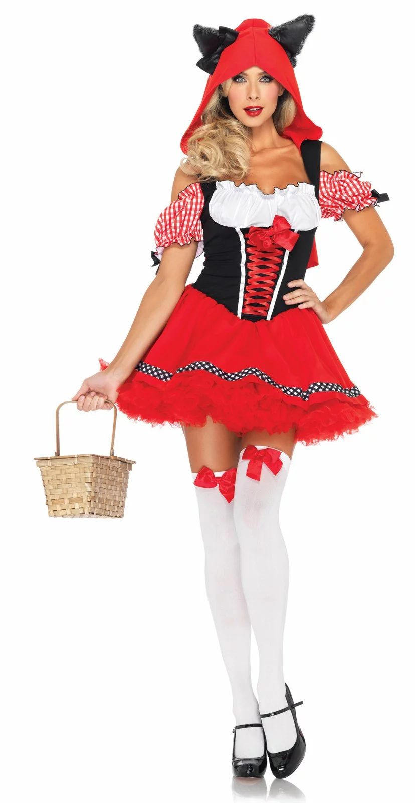 Charming Red Riding Hood Wolf Adult Costume 3 Charming Red Riding Hood Wolf Adult Costume