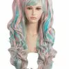 Blue And Pink Cosplay Adult Wig -Classic Horror Store 803157