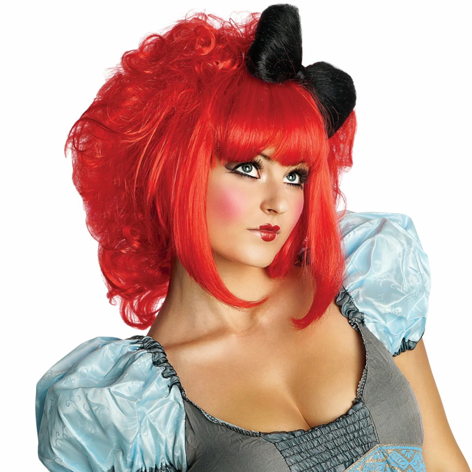 Cutie Doll Red Adult Wig 3 Cutie Doll Red Adult Wig