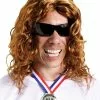 Snowboarder Adult Wig