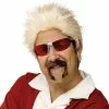 Celebrity Chef Wig And Goatee -Classic Horror Store 803996