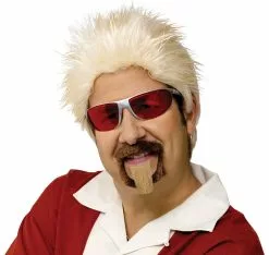 Celebrity Chef Wig And Goatee