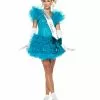 Kid Pagent Dress Blue Adult Costume -Classic Horror Store 804379
