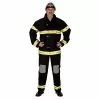 Adult Black Firefighter Suit With Helmet -Classic Horror Store AM FFB A