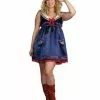 Sexy Sailor Mine Plus Women's Costume -Classic Horror Store DG7577X