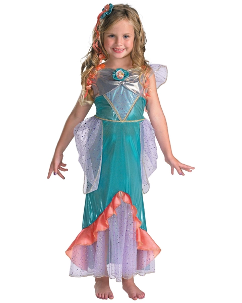 Disneys Child Deluxe Ariel Costume 3 Disneys Child Deluxe Ariel Costume