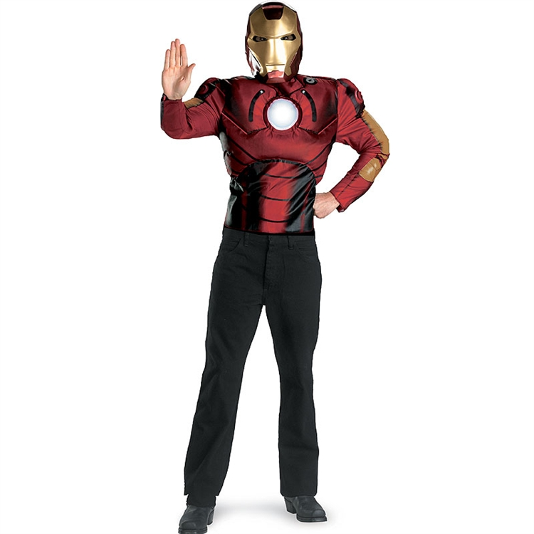 Iron Man Value Muscle Adult Costume 3 Iron Man Value Muscle Adult Costume