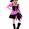 Chlid Pink Punk Pirate Costume -Classic Horror Store FW5896