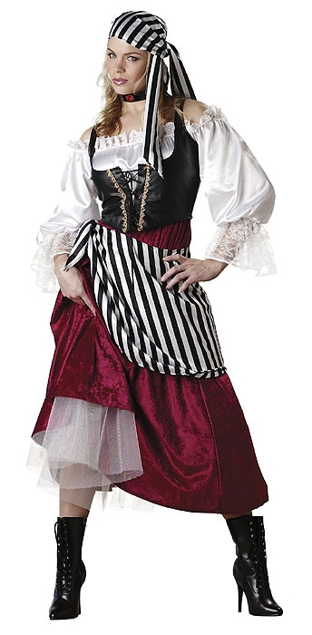 Pirate Wench Adult Costume 3 Pirate Wench Adult Costume
