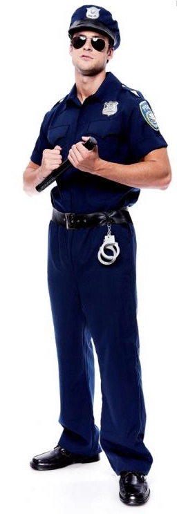 Police Officer Adult Costume Small 3 Police Officer Adult Costume Small