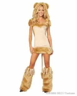 Sexy Courageous Lion Women's Costume